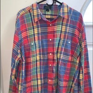 Ralph Lauren Women’s Plaid Button Down (3X)